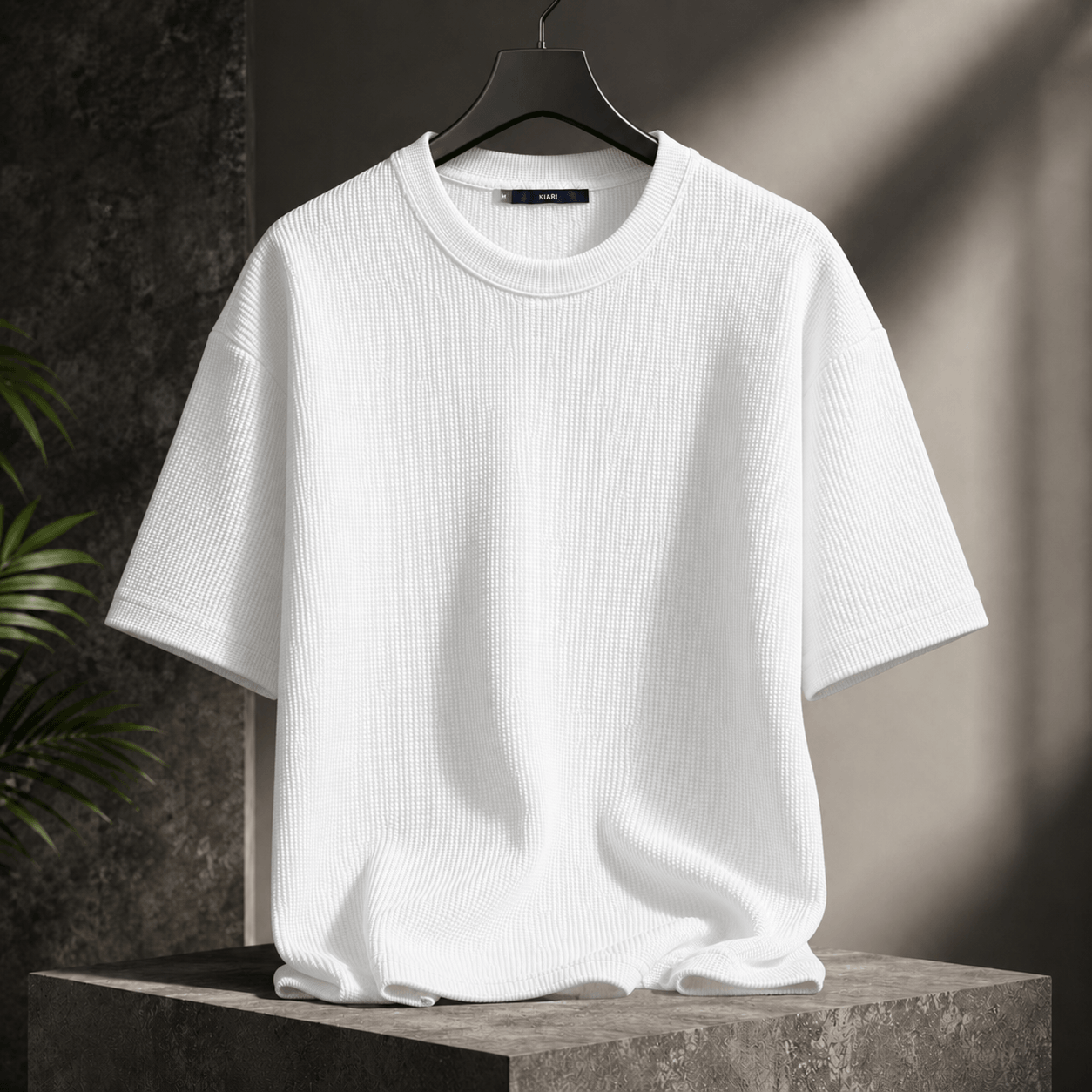 WAFFLE T-SHIRT (White)